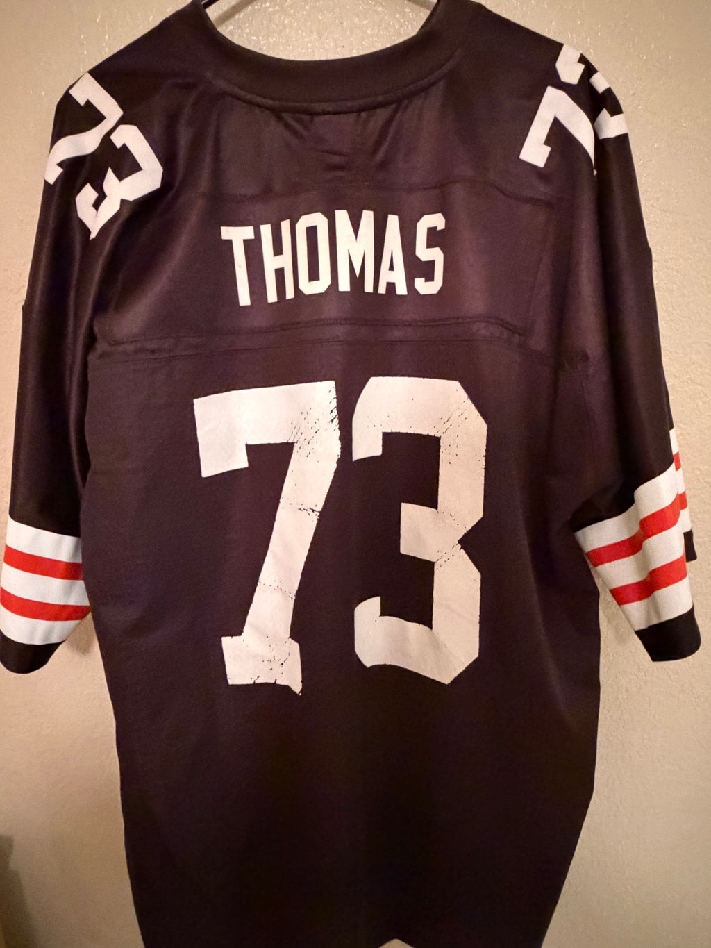 Pre-Worn Cleveland Browns Joe Thomas #73 Jersey Size 2XL