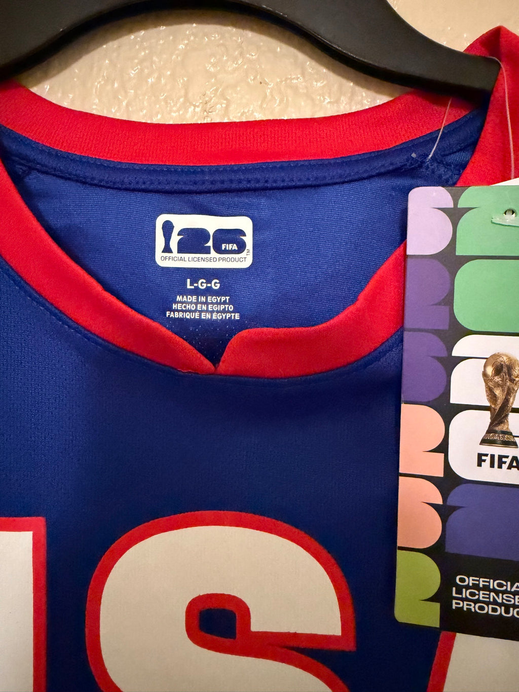 Brand New USA #26 FIFA World Cup 2026 Jersey Size L - Official Licensed Product